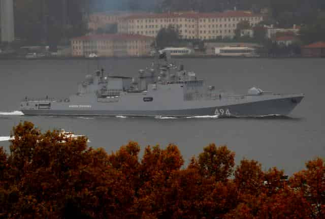 Despite Putin's swagger, Russia struggles to modernize its navy