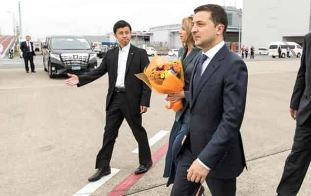 Зеленський прибув з візитом до Японії