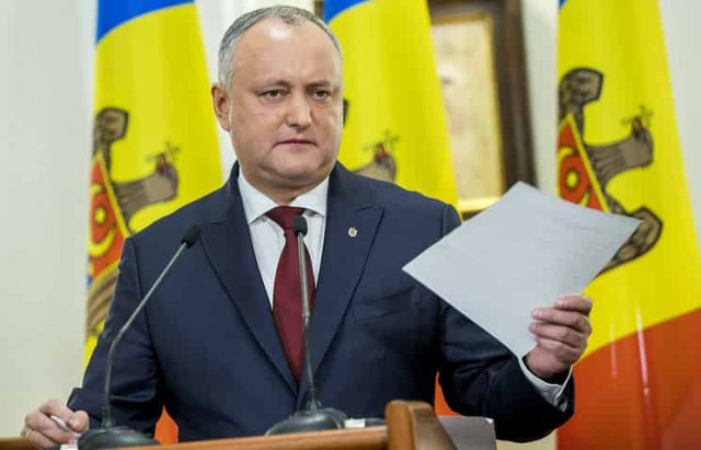 Moldovan President proposes Russia joint declaration on strategic partnership