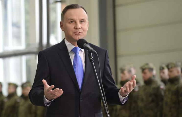 Polish president expects decision on US military base to be made in spring
