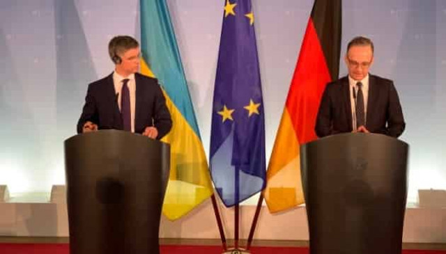 Ukrainian, German foreign ministers discuss gas issue