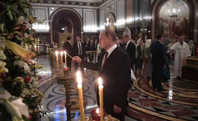 Союз Путина и церкви приносит пользу обеим сторонам
