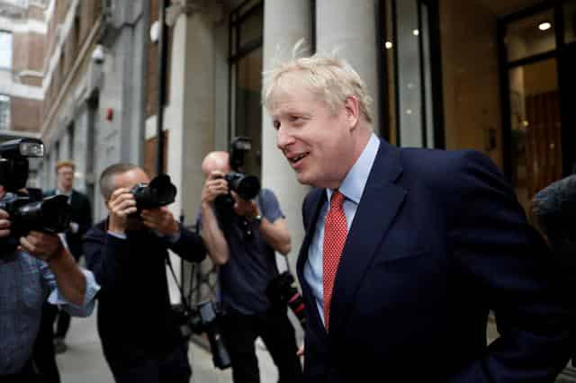 Police called to disturbance at UK PM candidate Johnson's home