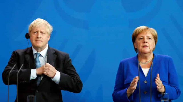 Меркель дала Джонсону 30 днів на решение проблемы «Бекстоп»