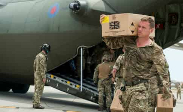 Великобритания направляет в Украину своих военных