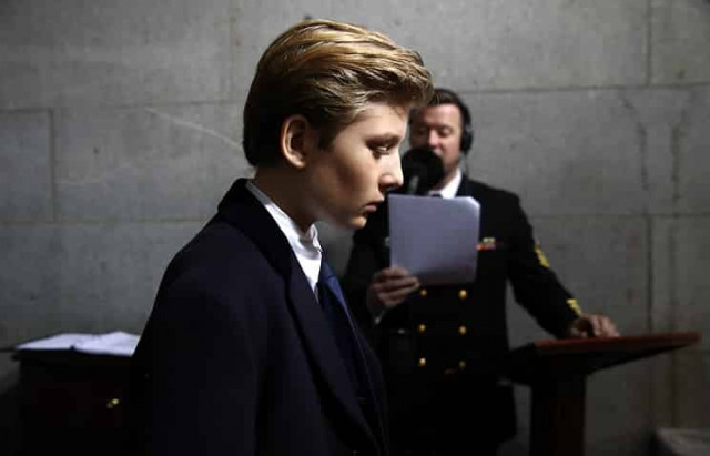 Дочь Клинтона заступилась за младшего сына Трампа
