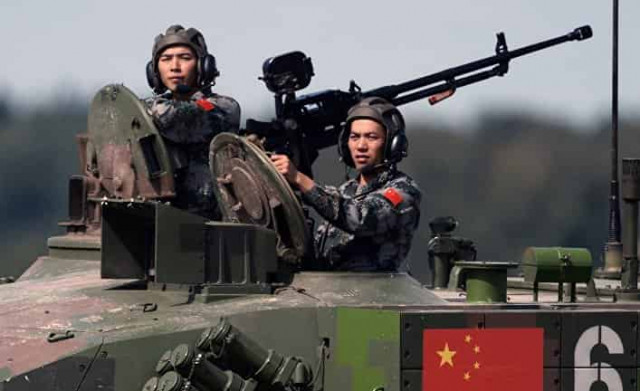 Китай испытал беспилотный танк
