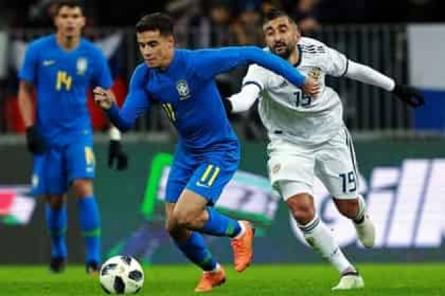 Бразилия разгромила Россию в «Лужниках»
