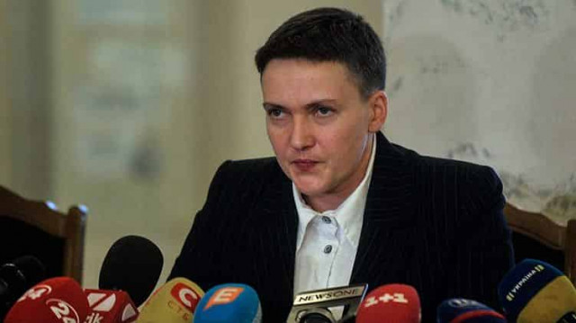 Савченко пришла на заседание Верховной Рады