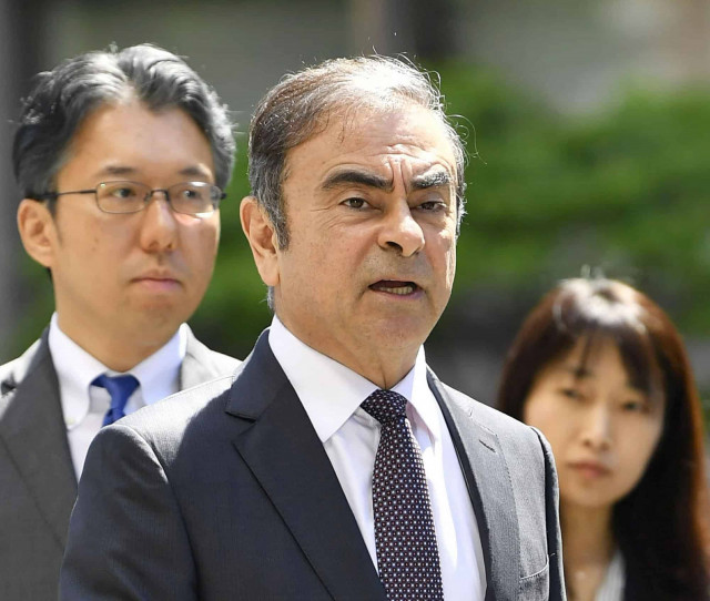 Former Nissan chairman Ghosn appears in Tokyo court