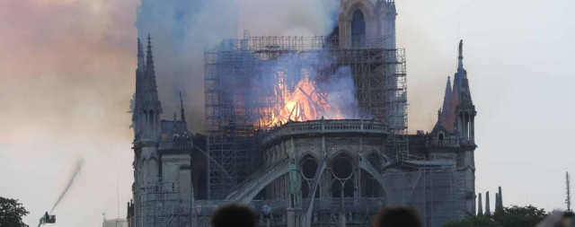 Нашли одного из четырех ангелов, украшавших Нотр-Дам