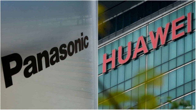 Panasonic suspends trading with Huawei