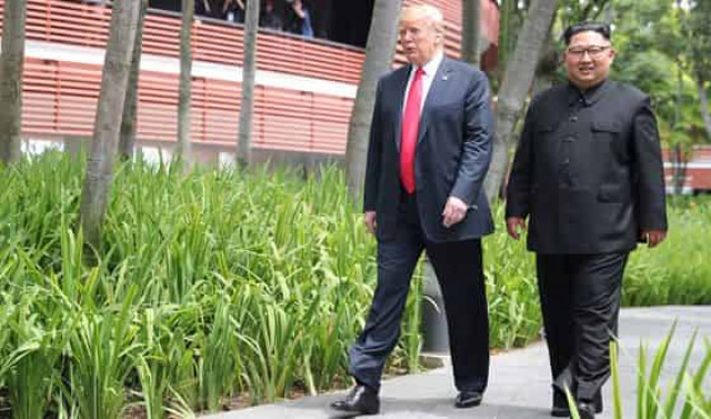 Президент США Дональд Трамп подвел итоги своей встречи с лидером КНДР Ким Чен Ыном
 