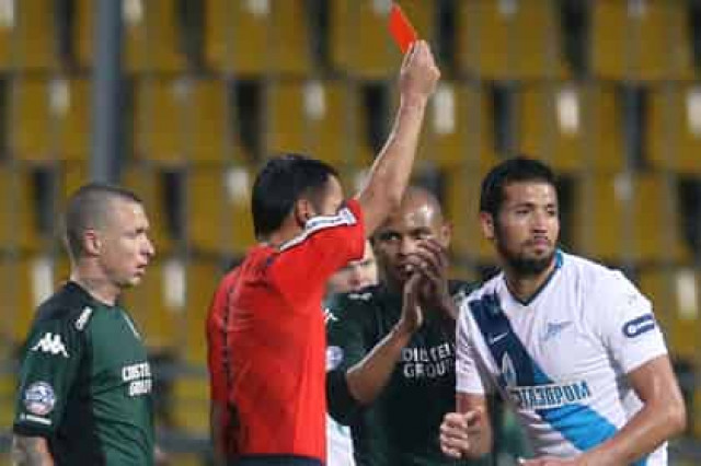 В чемпионате России впервые отменили красную карточку