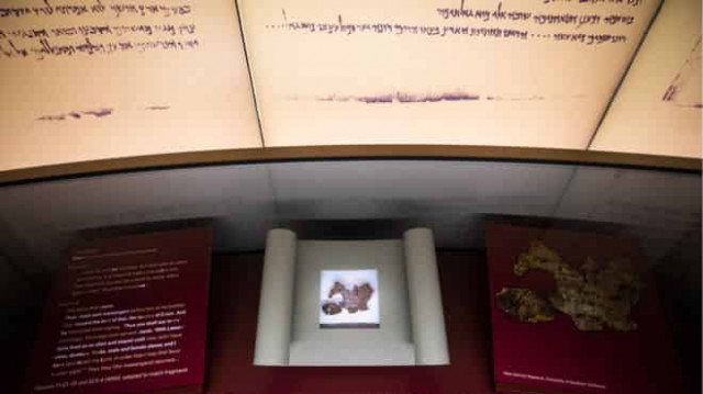 Bible Museum says five of its Dead Sea Scrolls are fake