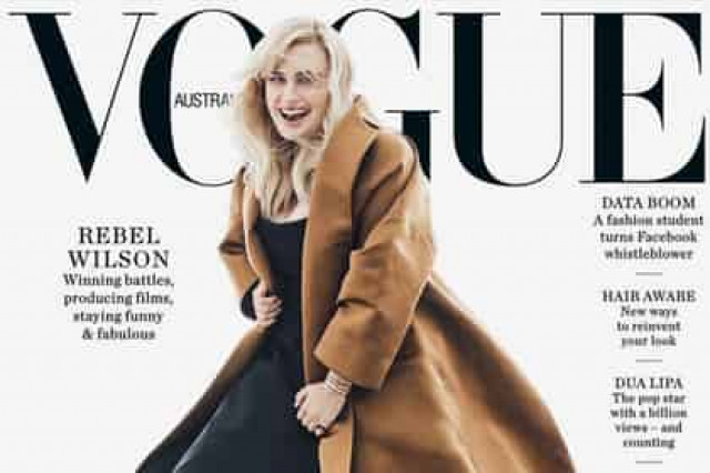 Поклонники осудили Vogue за прикрытое тело актрисы
