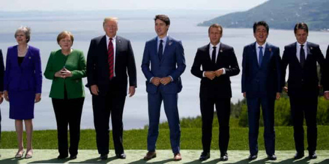 Лидеры всех стран G7 прибыли на саммит