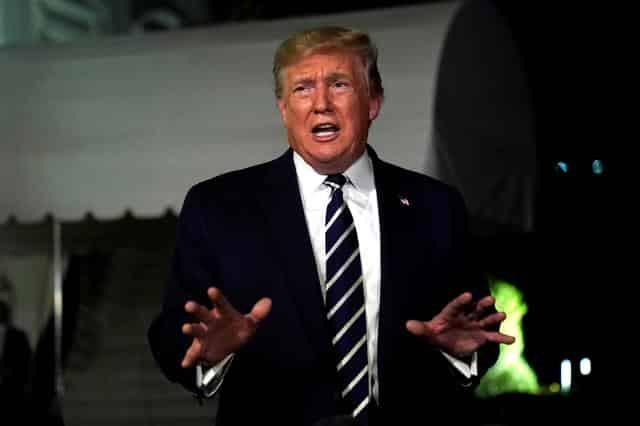 Trump says U.S. has really good relationship with North Korea