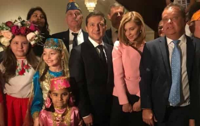 Зеленський провів першу зустріч в США