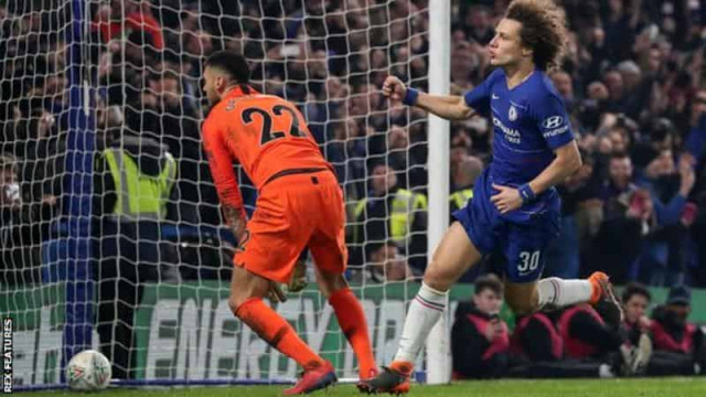 Chelsea won a penalty shootout on a night of high drama at Stamford Bridge, overcoming Tottenham to secure a Carabao Cup final meeting with Manchester City.