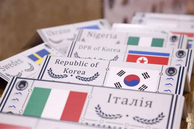 Украинские студенты-дипломаты 