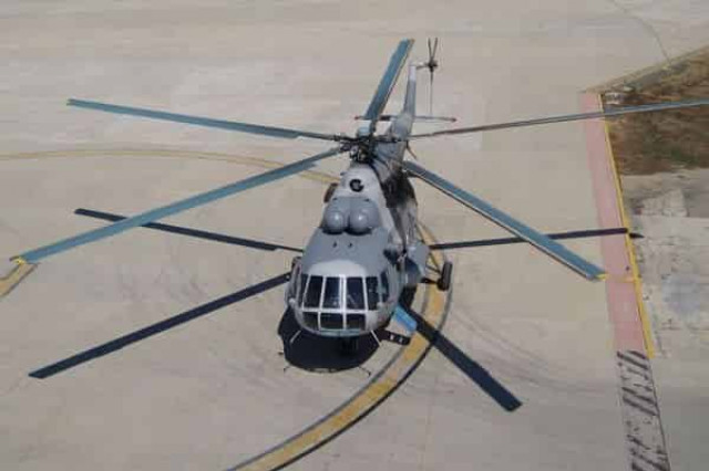 Военный вертолет разбился в Мексике во время тушения пожара