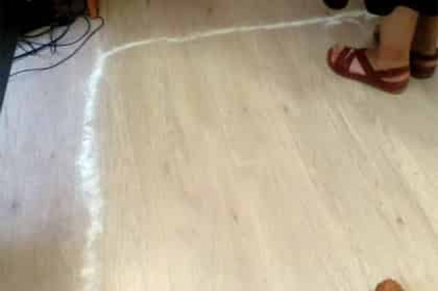 В Башкирии судья сделала в зале заседания «магический круг» из соли