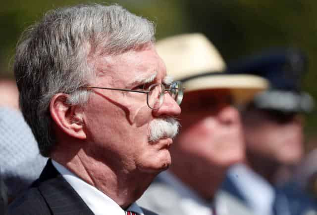 Bolton says way is open for Iran to enter talks with U.S