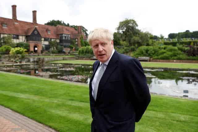 Exclusive: Johnson courts financiers in race to become British PM - sources