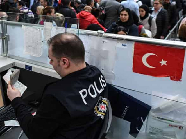 В Стамбуле задержали несколько тысяч нелегальных мигрантов