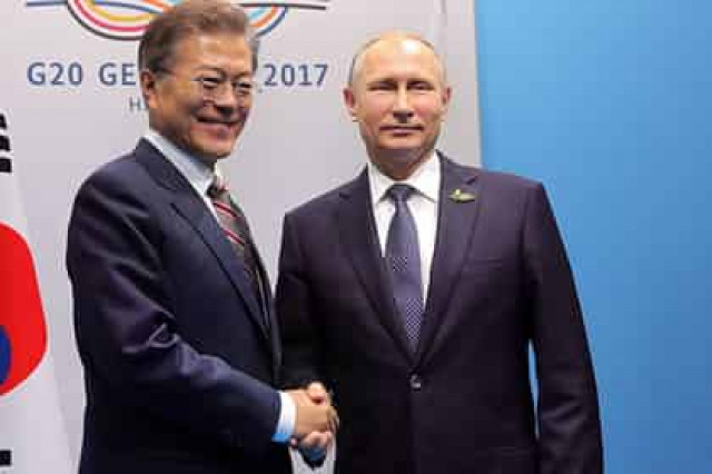Путин встретится с президентом Южной Кореи на ВЭФ