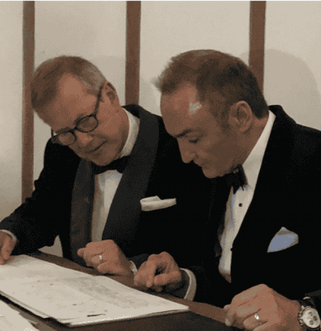 В королевской семье состоялась первая гей-свадьба