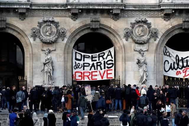 Paris Opera ballerinas, who retire at 42, kick up a fuss over Macron pension plans