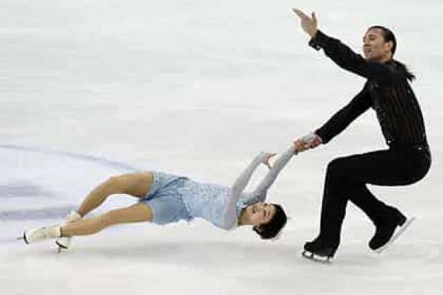 Фигуристы Кавагути и Смирнов заняли четвертое место в короткой программе на ЧМ
