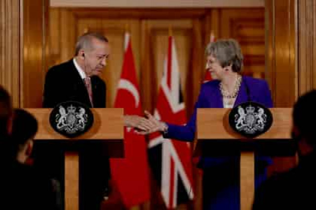 Мэй захотела сотрудничать с Эрдоганом