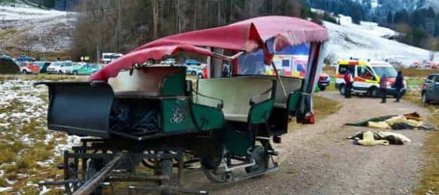 В Германии произошло серьезное ДТП с конными экипажами, 20 пострадавших