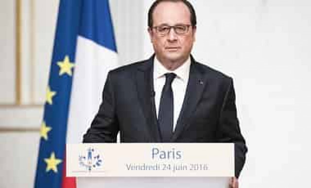 Олланд: Франция и ФРГ теперь ответственны за единство ЕС
