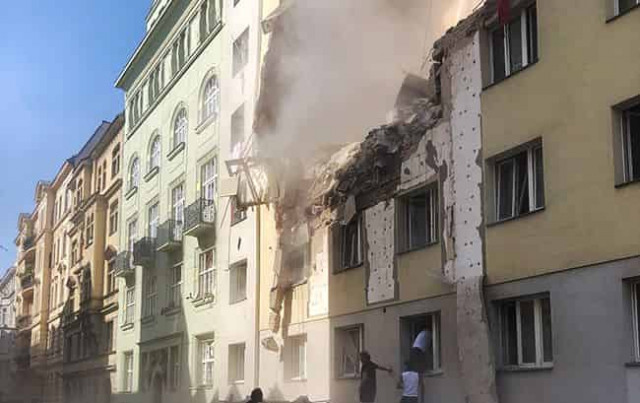У центрі Відня прогримів потужний вибух, зруйновані два будинки 