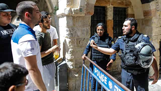 В Иерусалиме произошли столкновения между арабами и израильской полицией