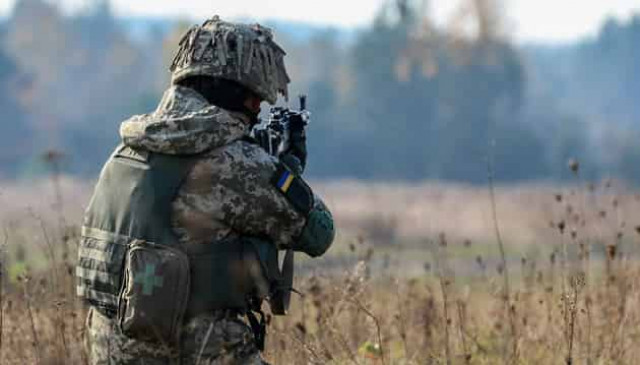 Invaders fire banned mortars at Ukrainian positions near Krymske, Luhanske and Novotoshkivske