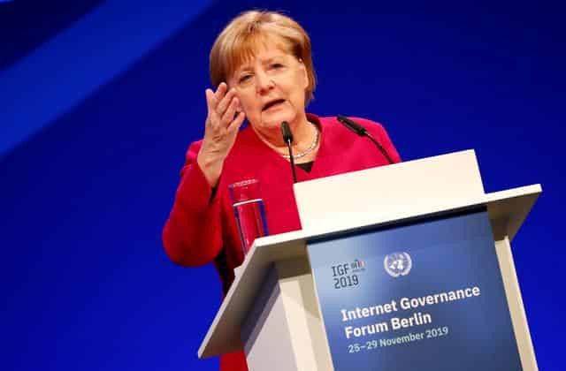 Merkel calls for Europe to agree on China 5G policy