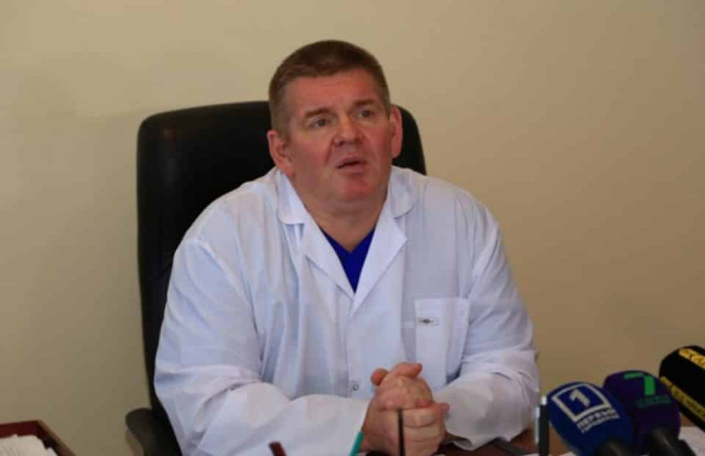 В гинекологическом кабинете одесского онкодиспансера женщин снимала камера