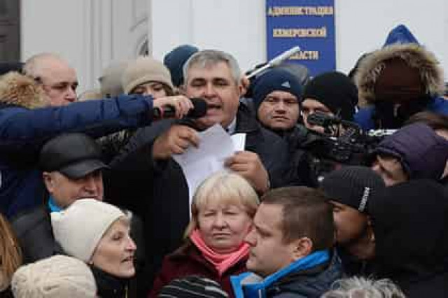 Вице-губернатор Кузбасса обвинил митингующих в попытке дискредитировать власть