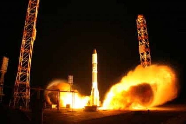 Впервые после майской аварии стартовала ракета «Протон»