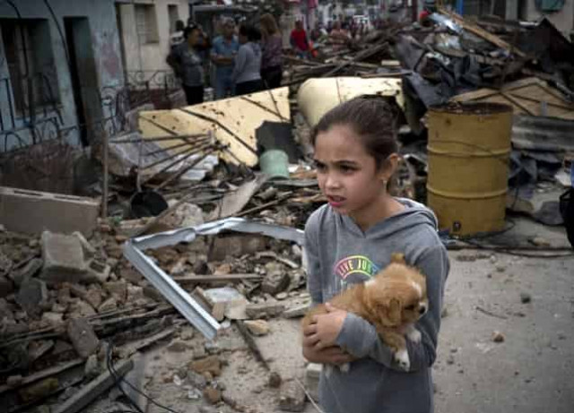 Powerful tornado rips through Cuba's capital
