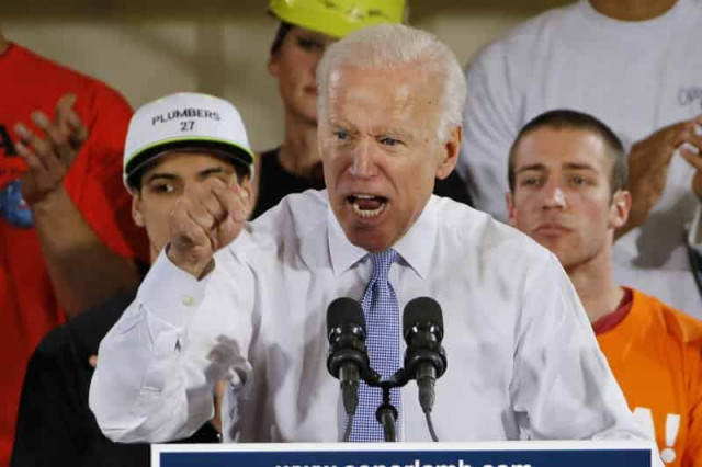 Biden turns to Pa. to pitch rebuilding American middle class