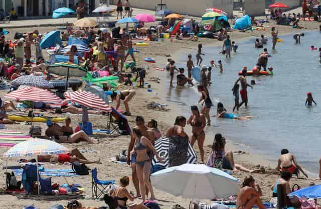 France roasts in record heatwave, two die in Spain