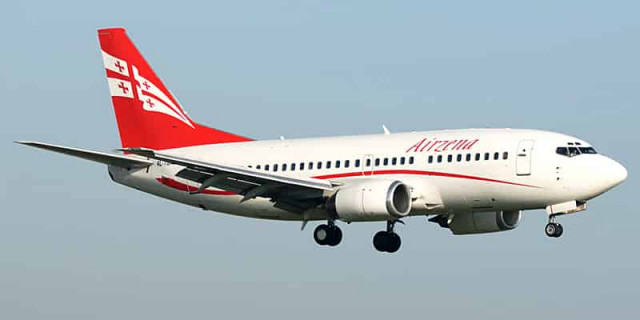 Georgian Airways назвала сумму ущерба из-за запретов на полёты в Россию