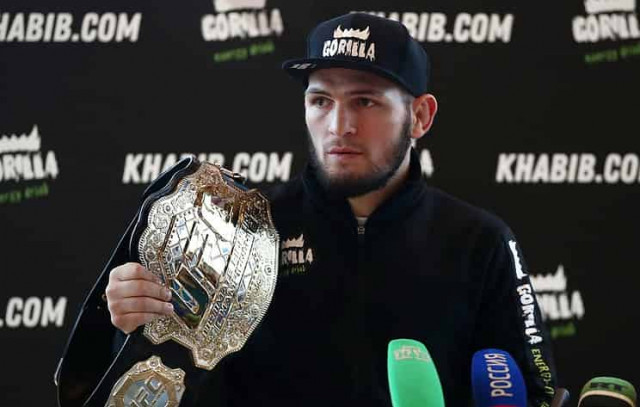 Russian fighter Nurmagomedov suspended for nine months
