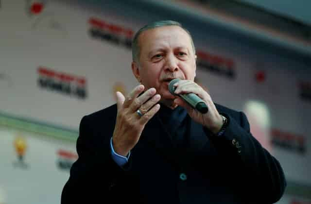 Erdogan says Turkey will solve Syria issue 'on the field' after Sunday's elections